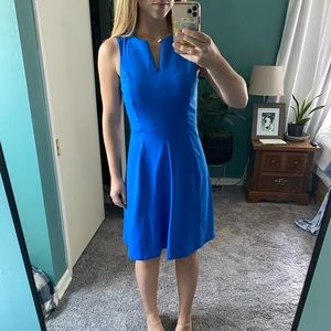 Blue dress